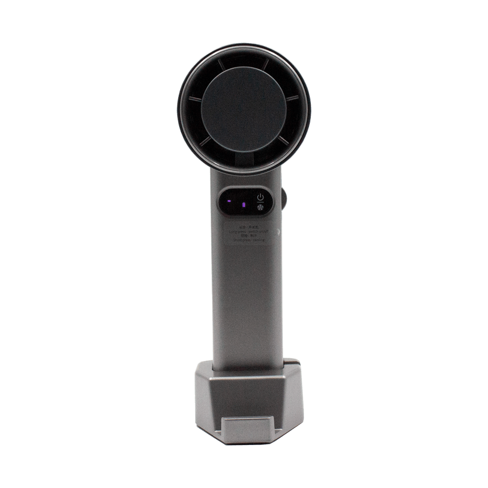 พัดลมพกพา พัดลมมือถือ Sonar FLYBIRD 3in1 รุ่น WT-F83 แบตเตอรี่ 4800mAh ชาร์จไฟได้ จอแสดงผล LED สีดำ